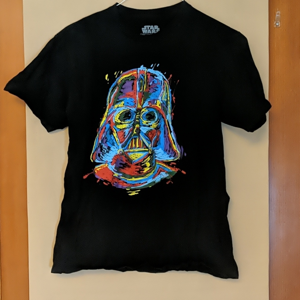 DR. Who Union Jack  & Painted Darth Vader T-Shirts